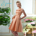 Short One Shoulder Knee Length Free Prom Dress